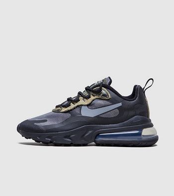 Botasky Nike Air Max 270 React Air Max 270 React - Damske Topanky Čierne | VUI-907156